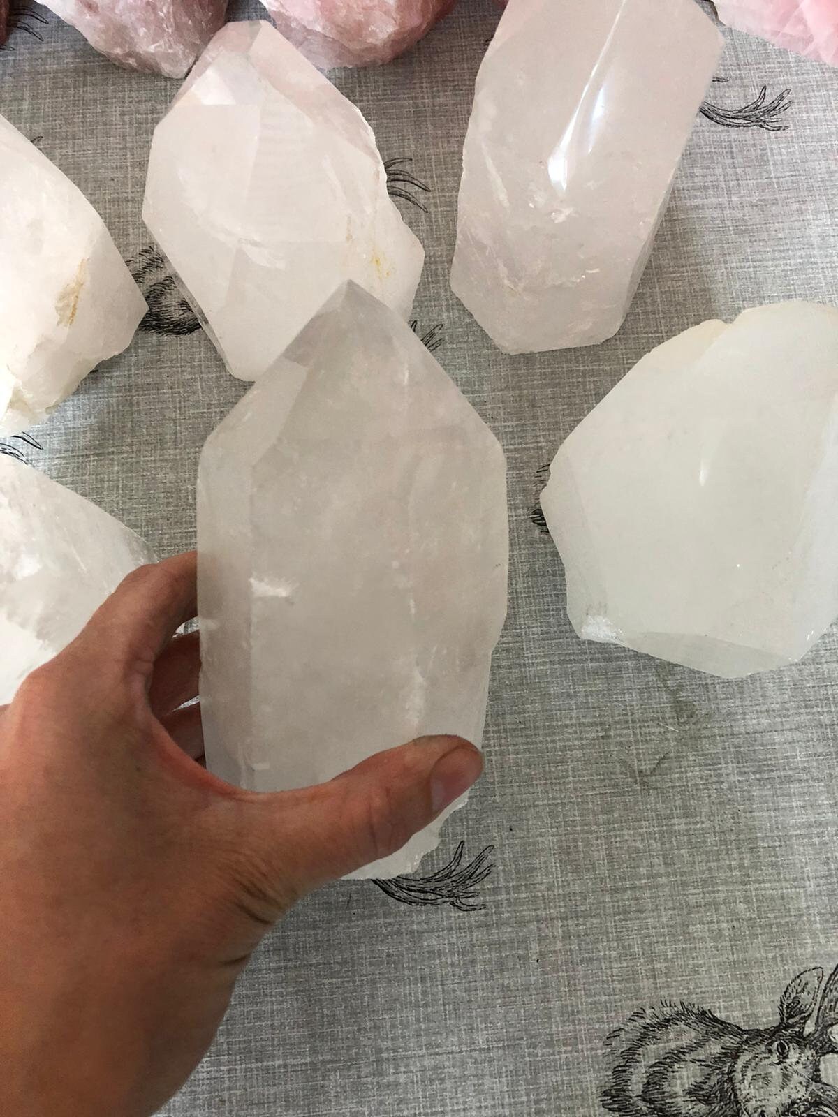 【クリアクォーツ(水晶)】非常に高い波動を持つレアなタワー型 2