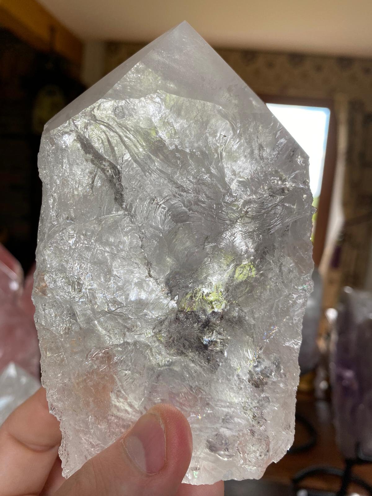 【クリアクォーツ(水晶)】非常に高い波動を持つレアなタワー型 6