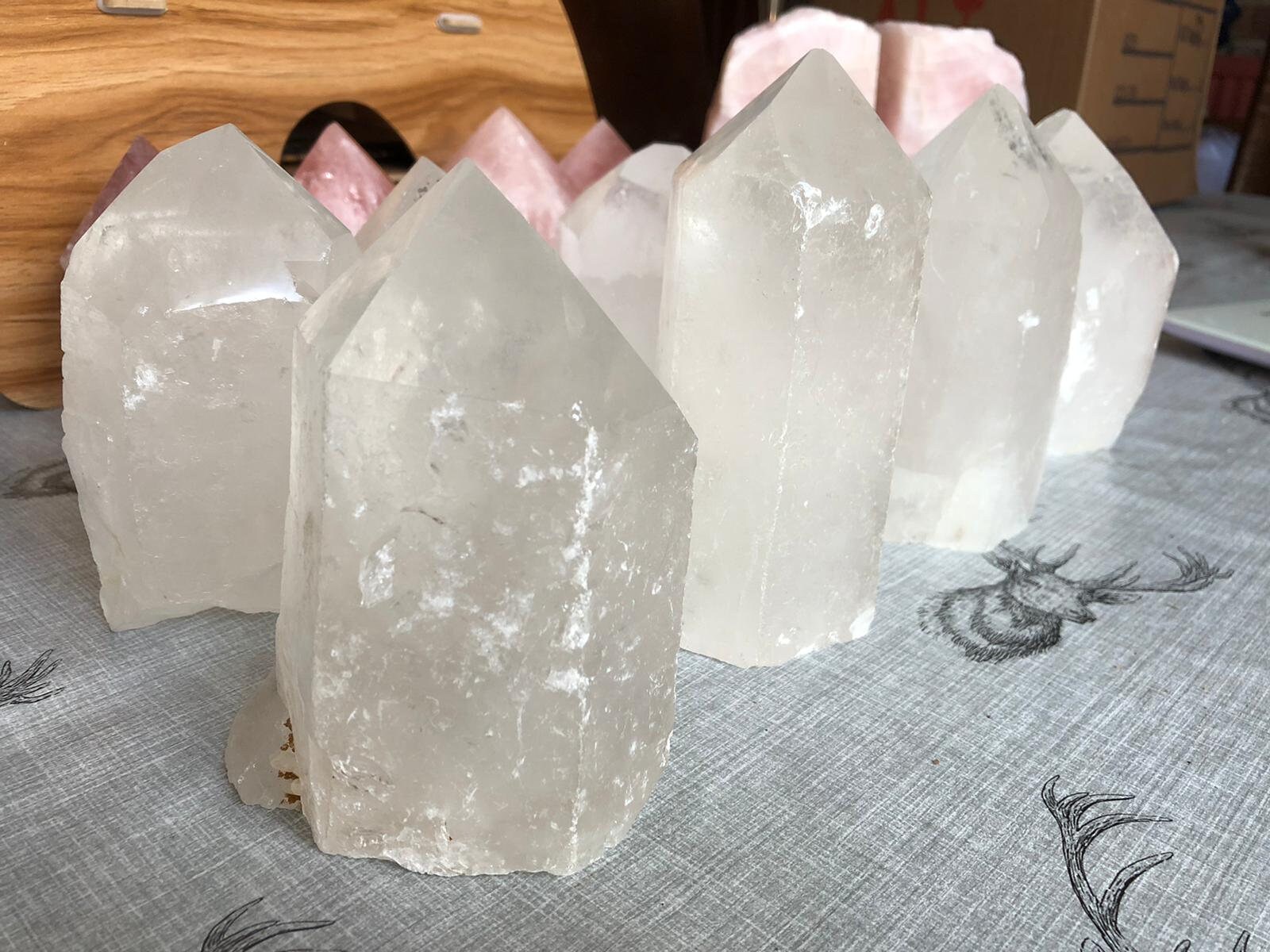 【クリアクォーツ(水晶)】非常に高い波動を持つレアなタワー型